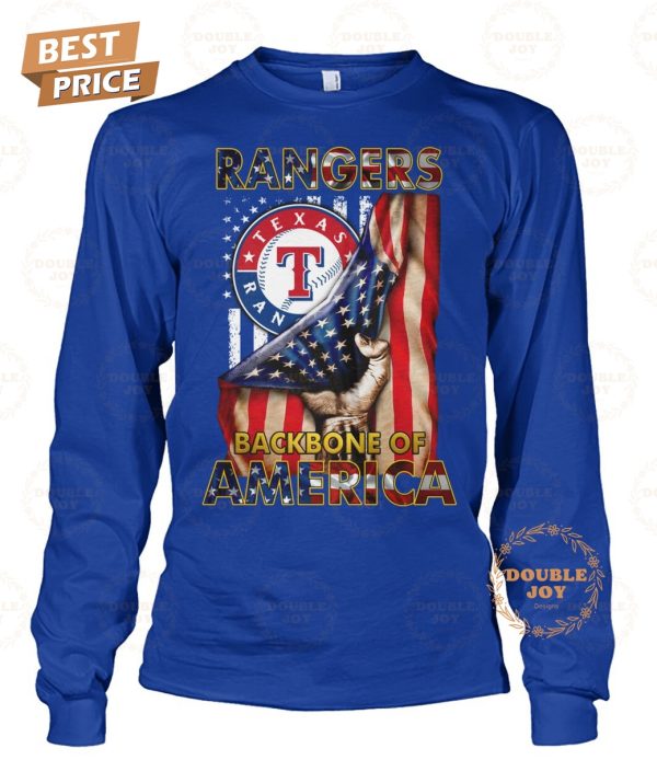 Texas Rangers Backbone Of America 2025 T-Shirt