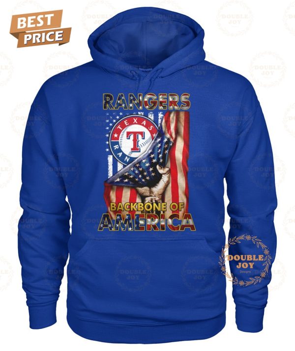 Texas Rangers Backbone Of America 2025 T-Shirt