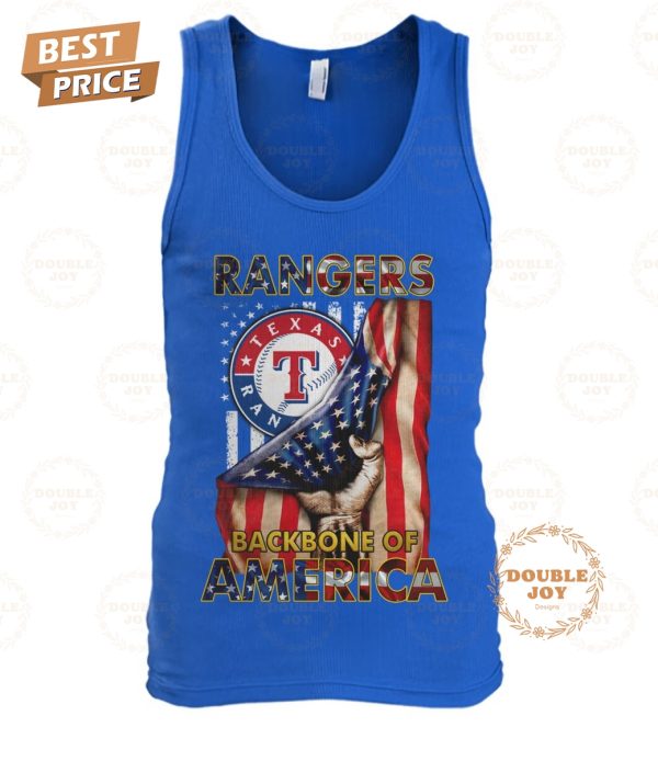 Texas Rangers Backbone Of America 2025 T-Shirt