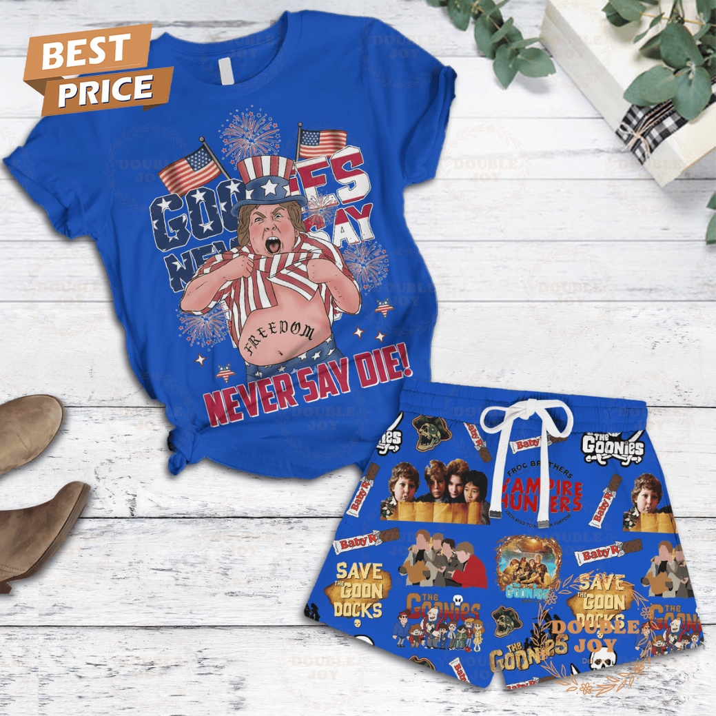 The Goonies Never SAy Die! Limited Edition Fleece Pajamas Set The Goonies Never SAy Die! Limited Edition Fleece Pajamas Set