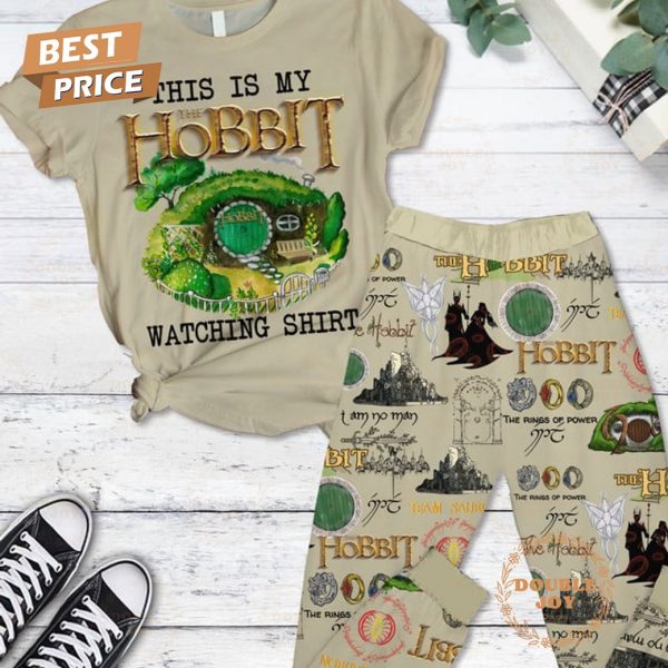 This Is My The Hobbit Watching Shirt Limited Edition Fleece Pajamas Set