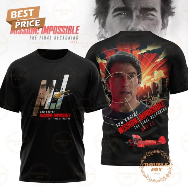 Tom Cruise x Mission Impossible The Final Reckoning 2025 Limited Edition T-Shirt, Hoodie
