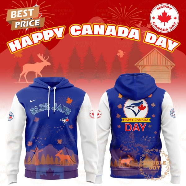 Toronto Blue Jays Happy Canada Day 2025 Special Edition Hoodie – Blue
