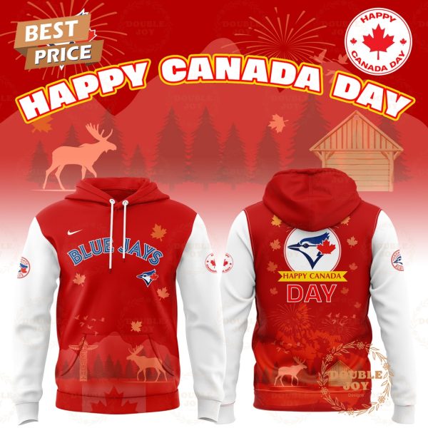 Toronto Blue Jays Happy Canada Day 2025 Special Edition Hoodie – Red