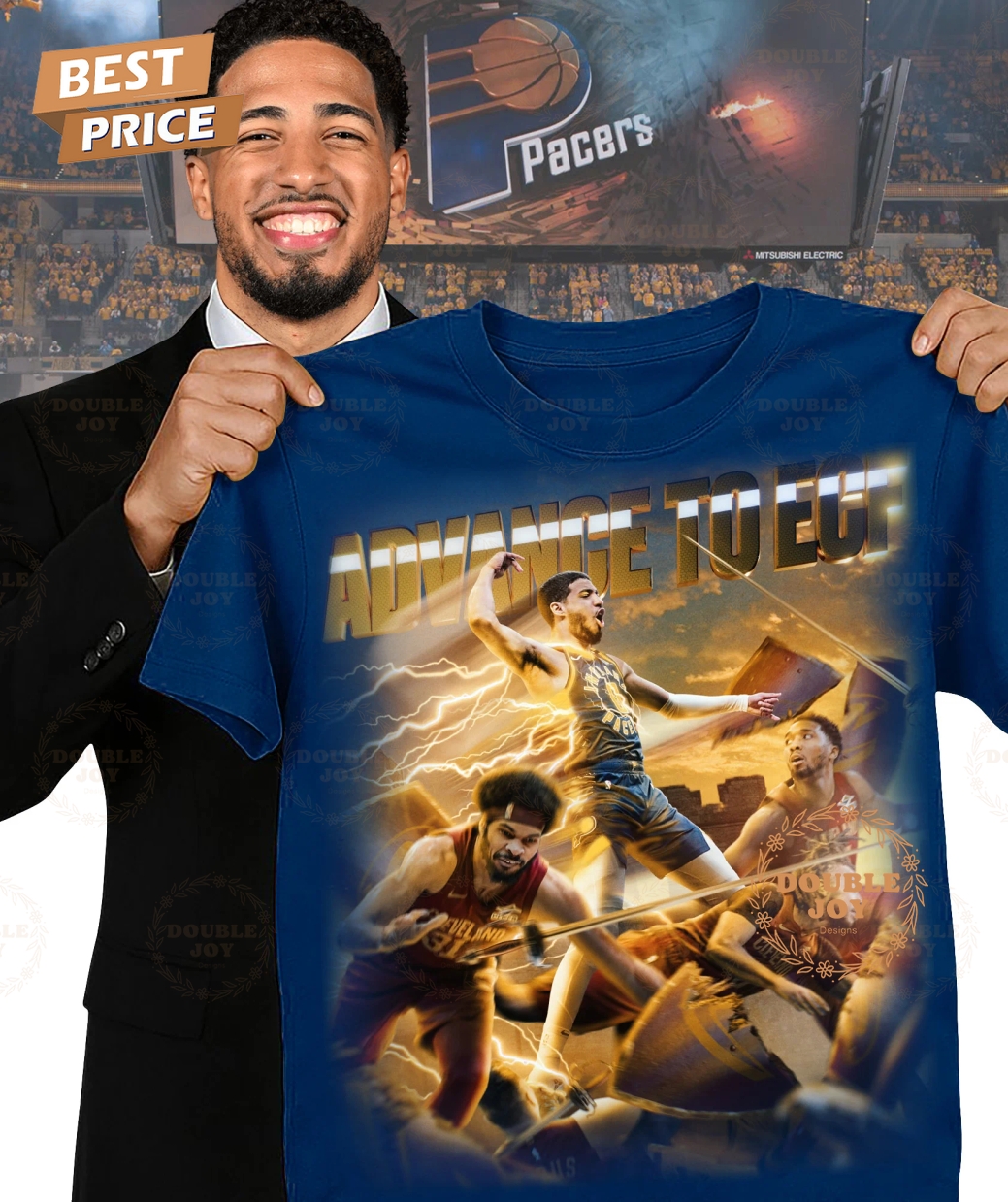 Tyrese Haliburton x Indiana Pacers Advance To ECF Limited Edition T-Shirt Tyrese Haliburton x Indiana Pacers Advance To ECF Limited Edition T-Shirt