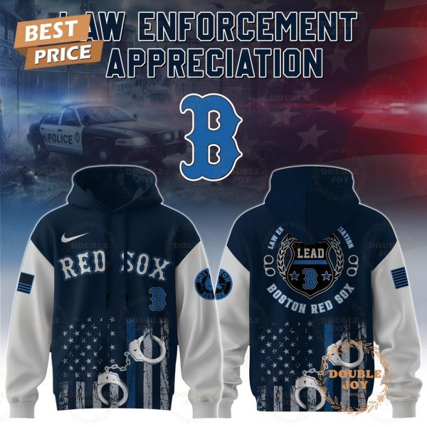 Boston Red Sox Law Enforcement Appreciation Day 2025 Special Edition Hoodie