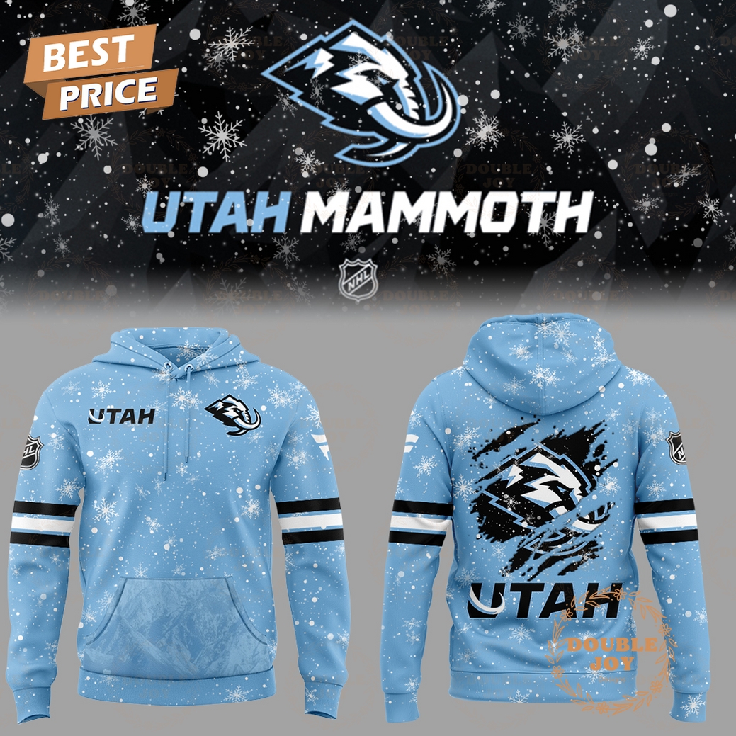Utah Mammoth 2025 New Uniform Special Edition Hoodie Utah Mammoth 2025 New Uniform Special Edition Hoodie