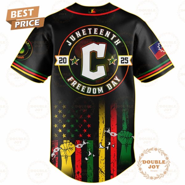 Cleveland Guardians Juneteenth Freedom Day 2025 Special Edition Baseball Jersey