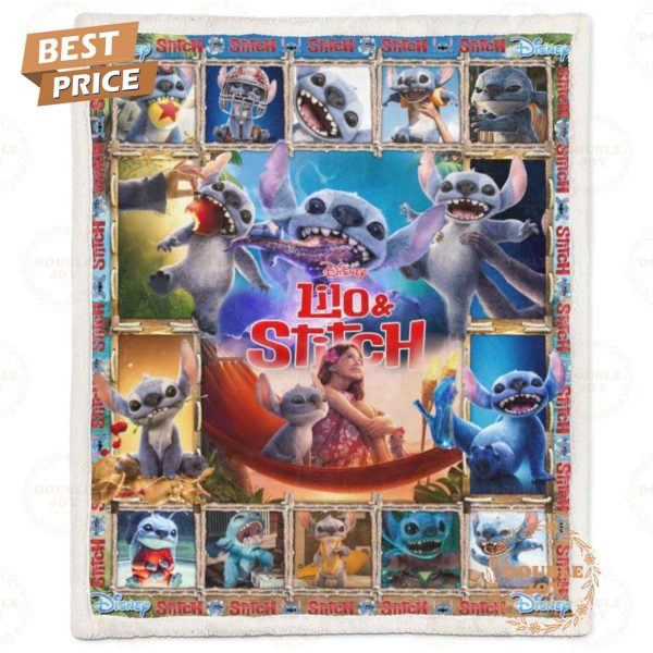 Lilo And Stitch 2025 New Special Edition Fleece Blanket