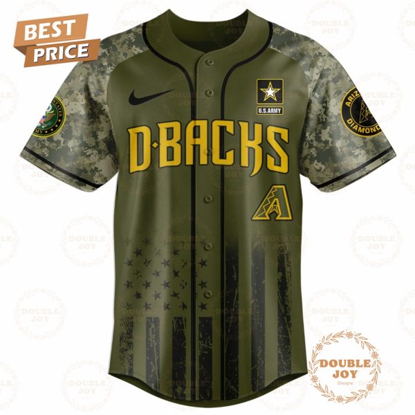 Arizona Diamondbacks U.S. Army’s 250th Limited Edition Baseball Jersey