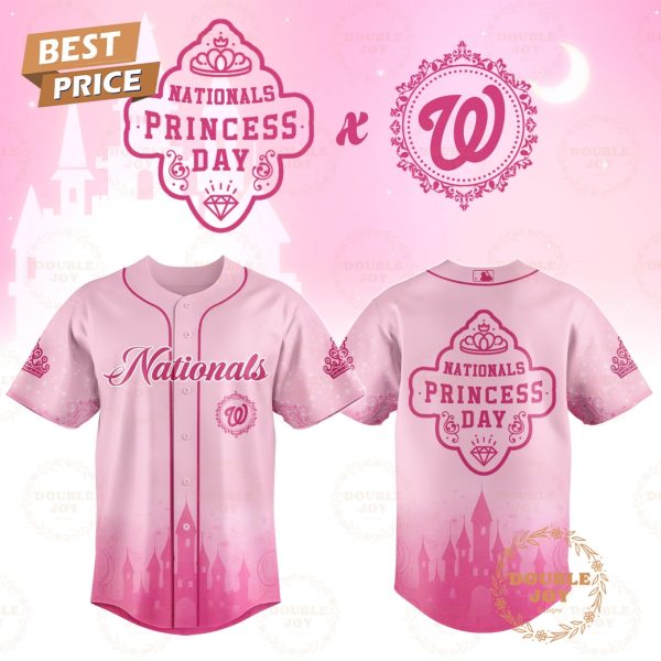 Washington Nationals Princess Day 2025 New Special Edition Baseball Jersey