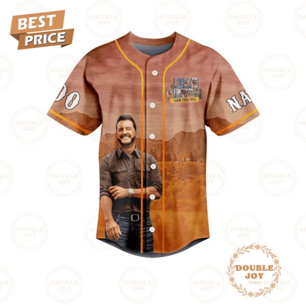 Luke Bryan Farm Tour 2025 Boots Need Knockin’ Custom Name Limited Edition Baseball Jersey