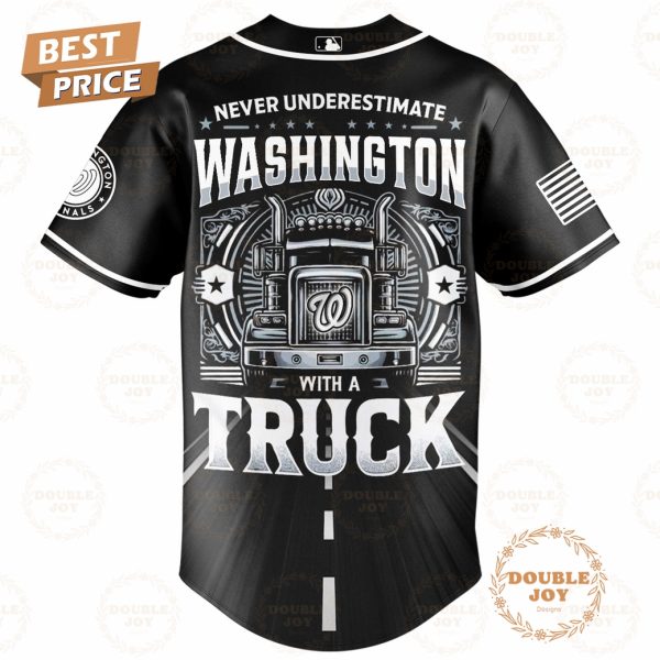 Washington Nationals Truck Driver Appreciation Week 2025 Limited Edition Baseball Jersey
