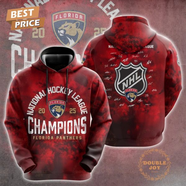 National Hockey League 2025 Champions Florida Panthers Special Edition T-Shirt, Hoodie