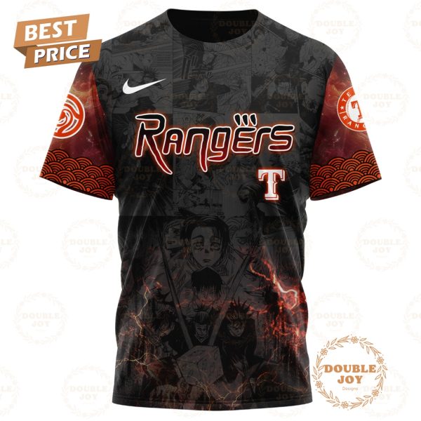 Texas Rangers 2025 Jujutsu Kaisen Ryomen Sukuna Special Edition T-Shirt, Hoodie