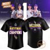 Champions NCAA Baseball College World Series 2025 LSU Tigers Baseball Jersey