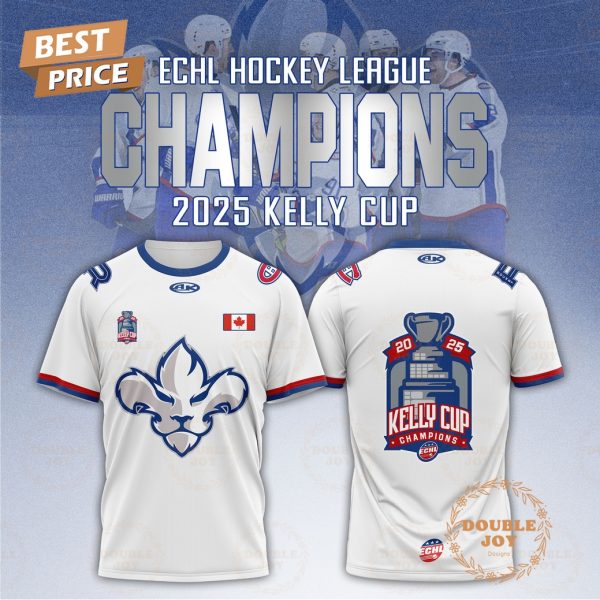 2025 Kelly Cup Champions Trois-Rivieres Lions Limited Edition T-Shirt, Hoodie
