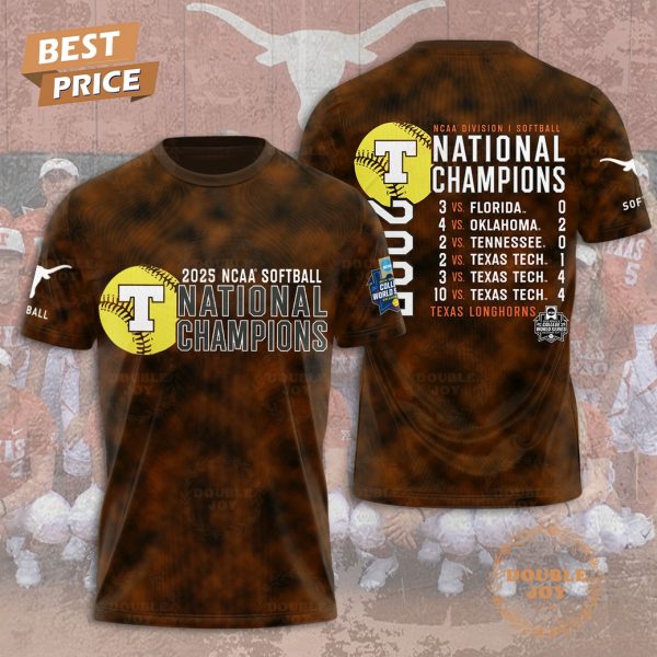 2025 NCAA Softball National Champions Texas Longhorns Special Edition T-Shirt, Hoodie