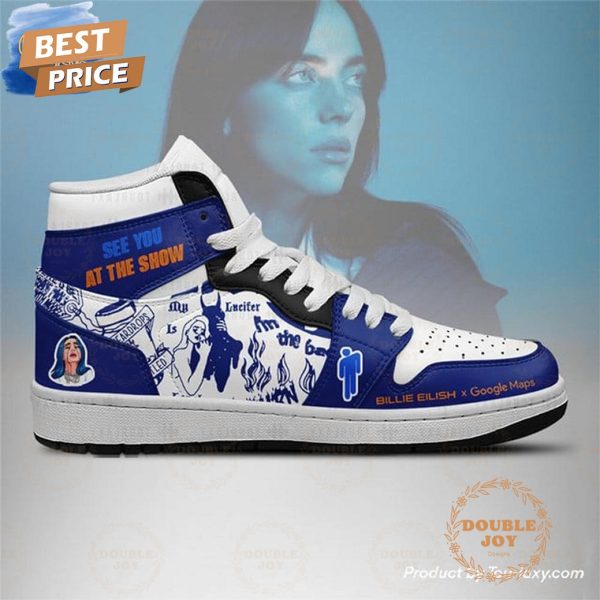 Billie Eilish See You At The Show Air Jordan 1 High Top Shoes