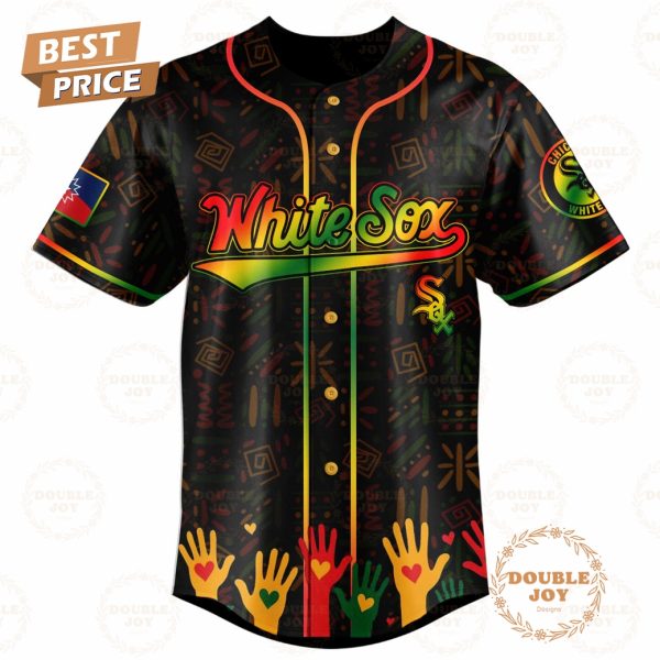 Chicago White Sox Happy Juneteenth They Not Like Us Limited Edition Baseball Jersey