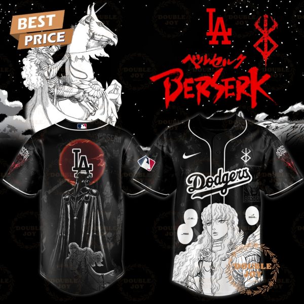 Los Angeles Dodgers Berserk 2025 “Griffith” Limited Edition Baseball Jersey