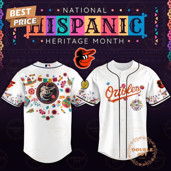Baltimore Orioles x National Hispanic Heritage Month 2025 Limited Edition Baseball Jersey