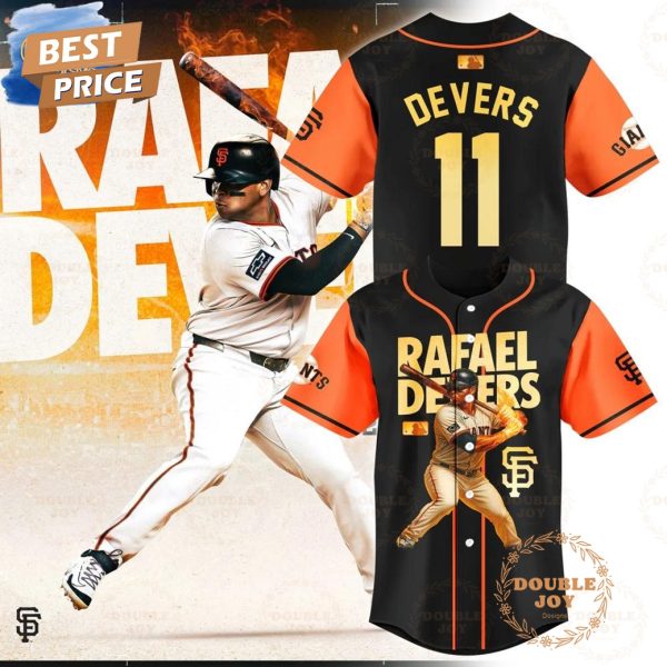 Rafael Devers San Francisco Giants Number 11 Limited Edition Baseball Jersey