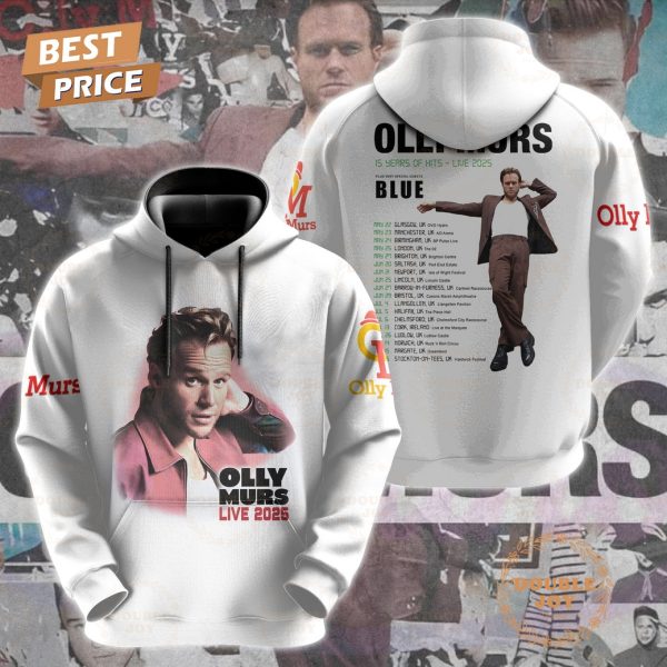 Olly Murs Live 2025 Limited Edition T-Shirt, Hoodie