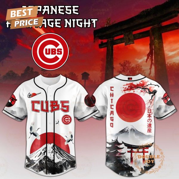 Chicago Cubs Japanese Heritage Night 2025 Limited Edition Baseball Jersey