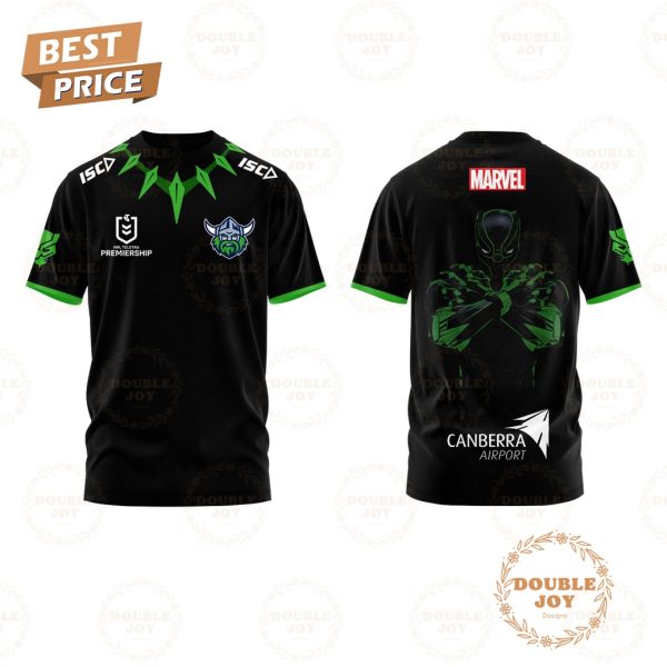 Canberra Raiders Black Panther 2025 Wakanda Forever Limited Edition T-Shirt, Hoodie
