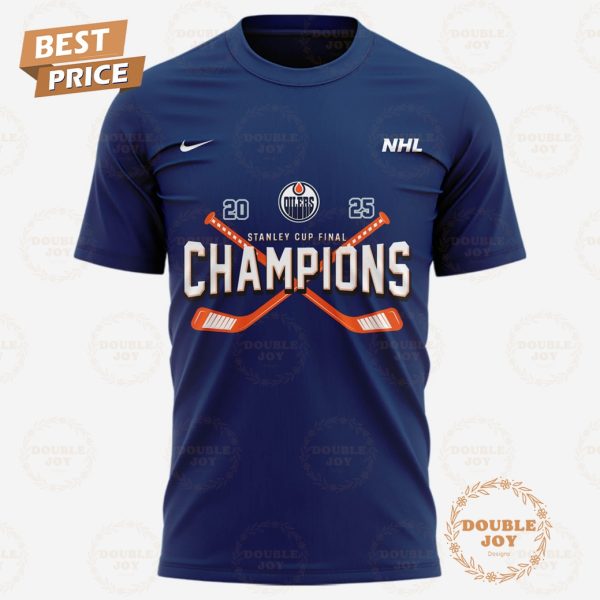2025 Stanley Cup Final Champions Edmonton Oilers Limited Edition T-Shirt, Hoodie