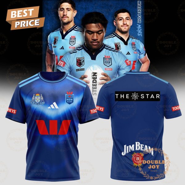 New South Wales Blues The Star Jim Beam Special Edition Hoodie
