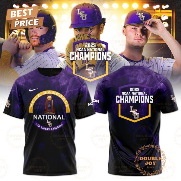LSU Tigers Baseball 2025 NCAA National Champions Special Edition Hoodie