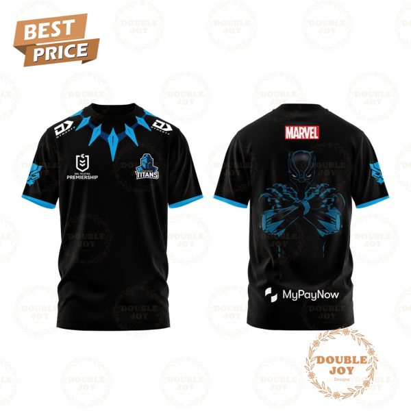 Gold Coast Titans Black Panther 2025 Wakanda Forever Limited Edition T-Shirt, Hoodie