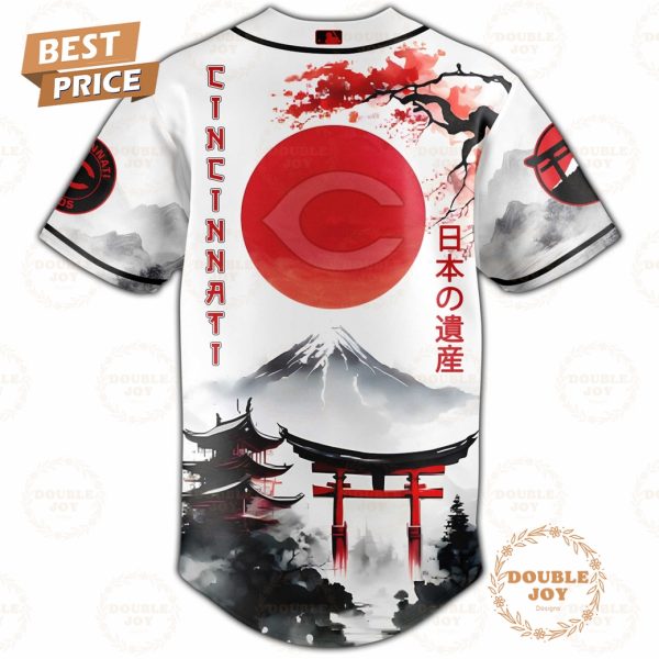 Cincinnati Reds Japanese Heritage Night 2025 Limited Edition Baseball Jersey