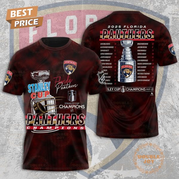 2025 Florida Panthers Stanley Cup Champions Special Edition T-Shirt, Hoodie
