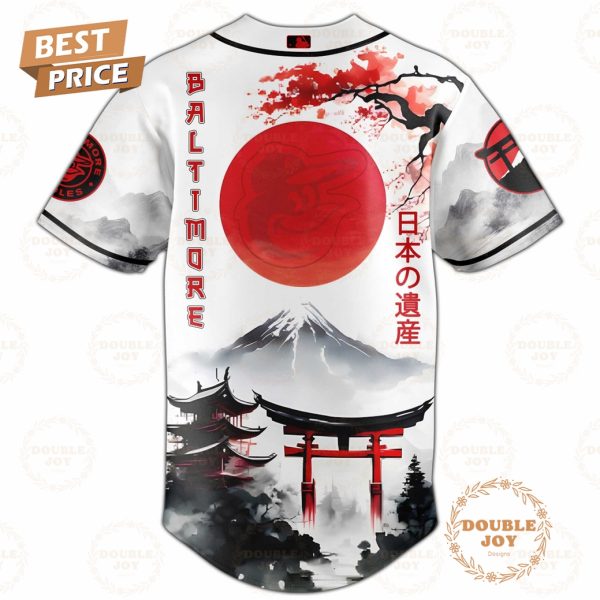 Baltimore Orioles Japanese Heritage Night 2025 Limited Edition Baseball Jersey