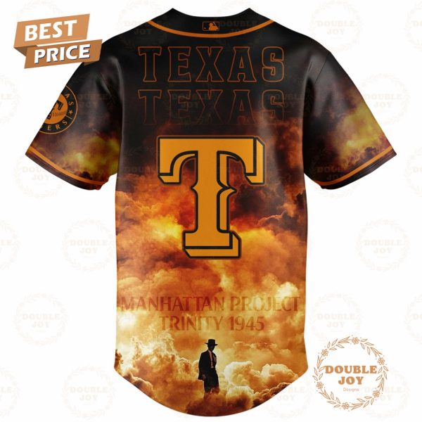 Texas Rangers Manhattan Project Trinity 1945 Limited Edition Baseball Jersey
