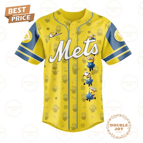 New York Mets Minions 2025 Limited Edition Baseball Jersey