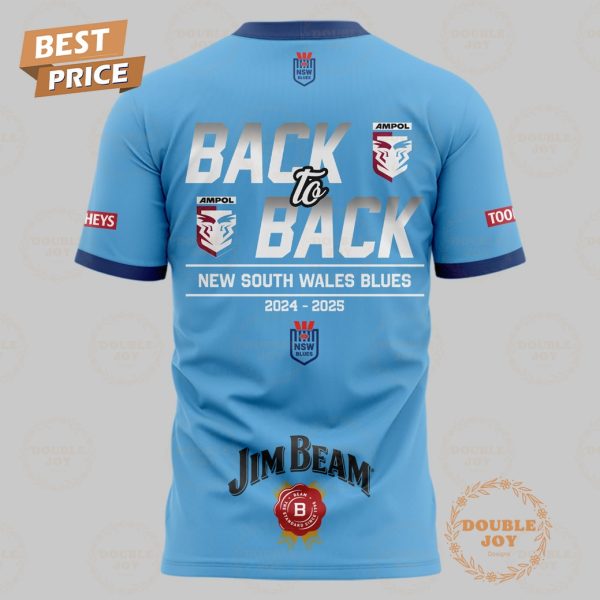 Back To Black New South Wales Blues 2024-2025 State Of Origin Champions Hoodie