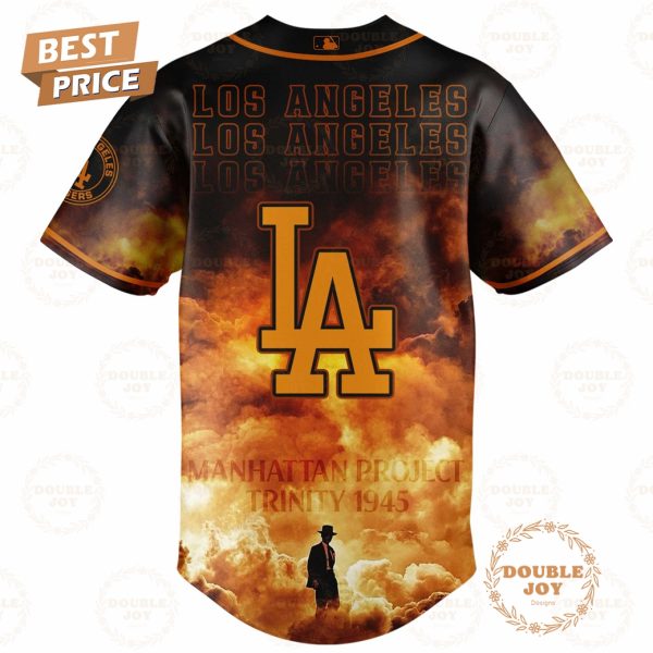 Los Angeles Dodgers Manhattan Project Trinity 1945 Limited Edition Baseball Jersey