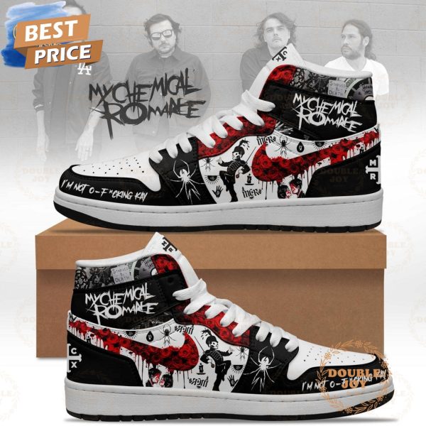 My Chemical Romance I’m Not O-F*cking Kay Air Jordan 1 High Top Shoes