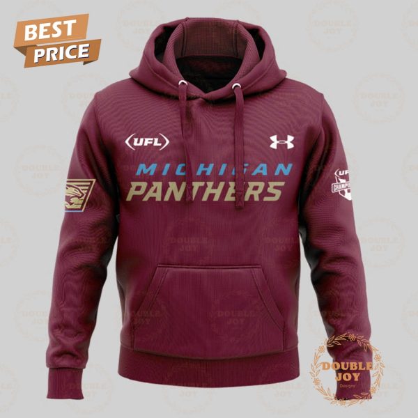 2025 United Football League Champions Michigan Panthers Limited Edition T-Shirt, Hoodie