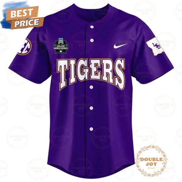 LSU Tigers 2025 Championship Series Bound Special Edition Baseball Jersey