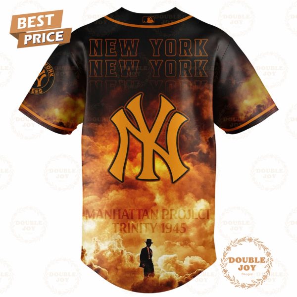 New York Yankees Manhattan Project Trinity 1945 Limited Edition Baseball Jersey