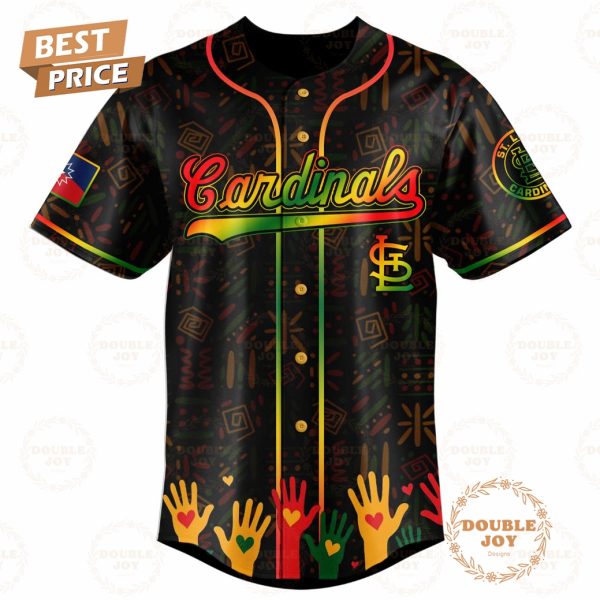 St.Louis Cardinals Happy Juneteenth They Not Like Us Limited Edition Baseball Jersey