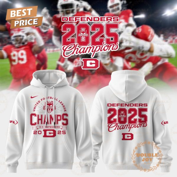 DC Defenders 2025 Champions Limited Edition T-Shirt, Hoodie