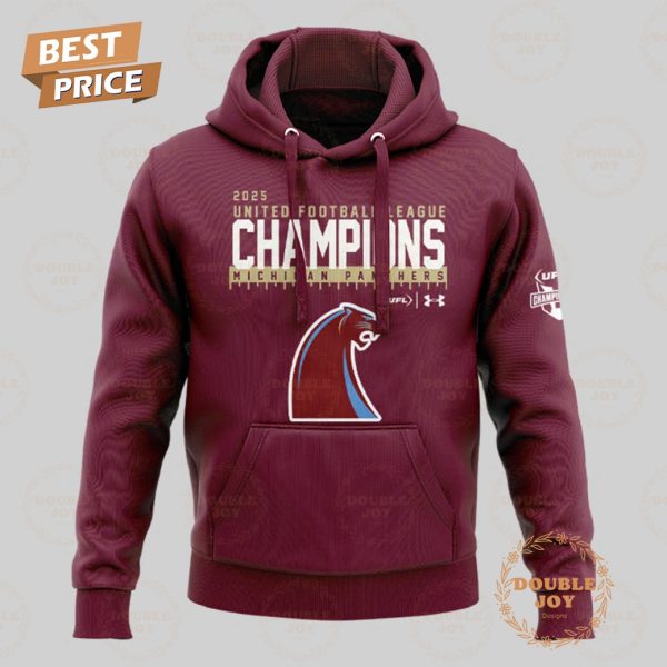 Michigan Panthers 2025 United Football League Champions Limited Edition T-Shirt, Hoodie