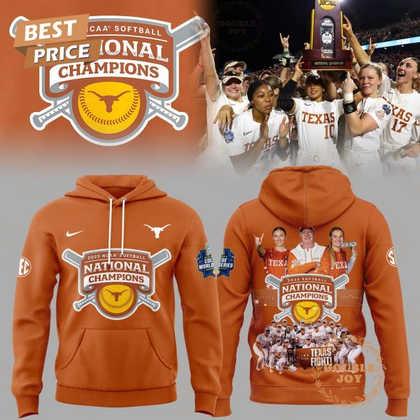 Texas Longhorns Softball National Champions 2025 Special Edition Hoodie
