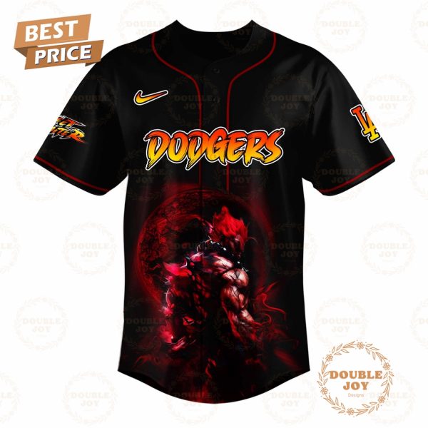 Los Angeles Dodgers Street Fighter 2025 Limited Edition Baseball Jersey